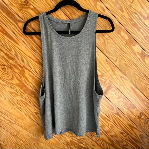 Carbon38 Tops - Carbon38 Muscle Tank Gray